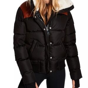 SAM. Sawyer Shearling Down Jacket Small